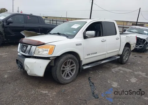 2012 Nissan Titan Sl из США, поврежденный, VIN 1N6BA0ED5CN311073